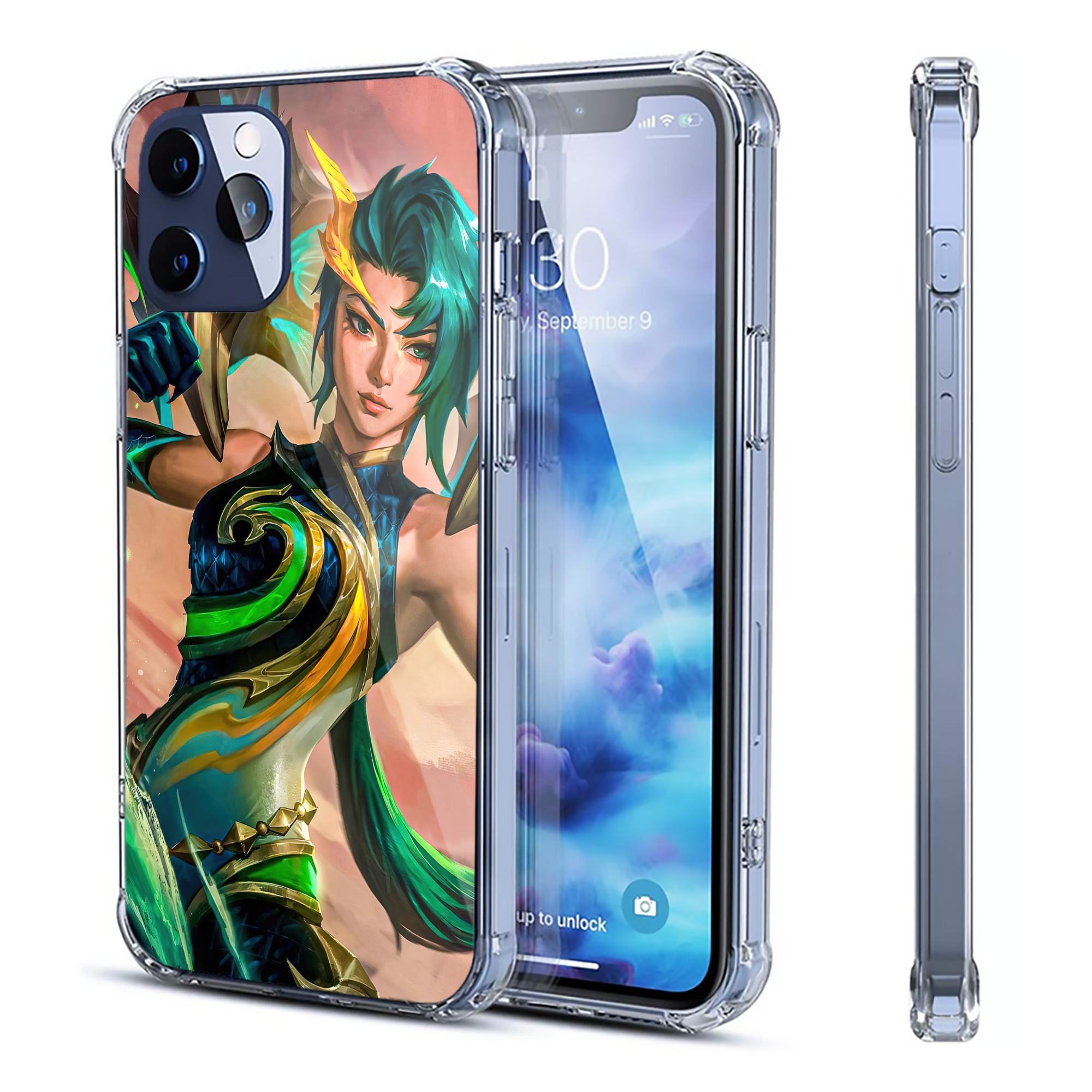 （画像用） リーグ・オブ・レジェンド League of Legends LOL 【iPhone 12シリーズ対応】透明スマホケース（クリアソフトケース）